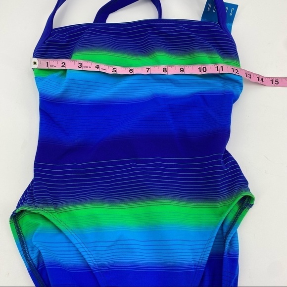 Sessa striped one piece swimsuit NWT! 6 - Picture 3 of 7
